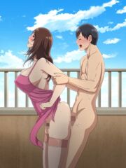 【エロアニメ】断れない母 後編