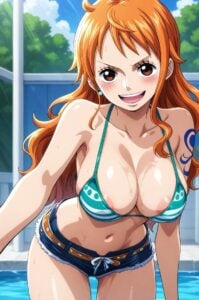 【ONE PIECE】ナミ コスプレ凌辱 汁大量 中出し セックス