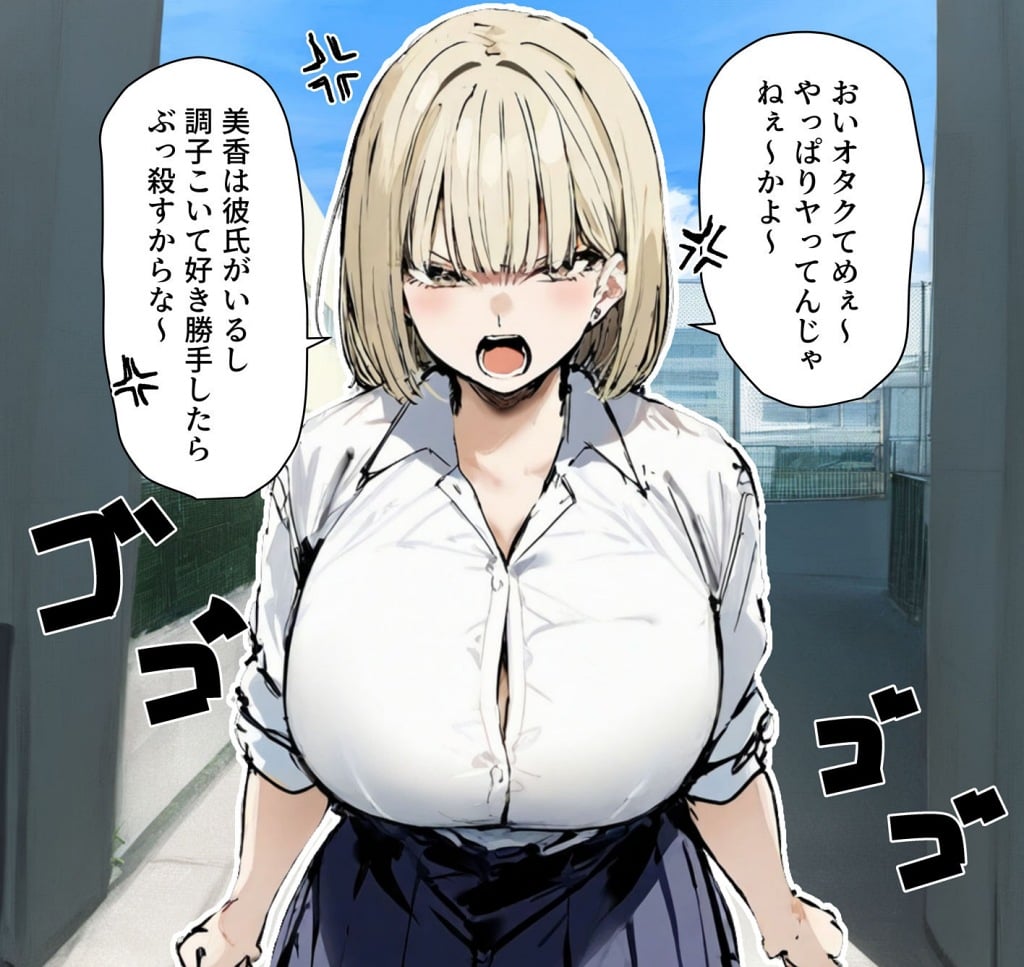 【たまごやき】彼氏と喧嘩するたびに僕のチンポでオナニーするギャル2