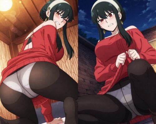 【SPY×FAMILY】嫌な顔されながらおパンツ見せて中出しセックスで孕ませたい【ヨル】