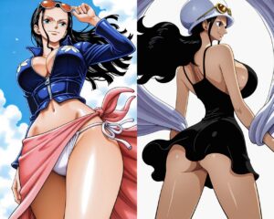 【ONEPIECE】ニコ・ロビンの原作コミック風のエロ画像まとめ